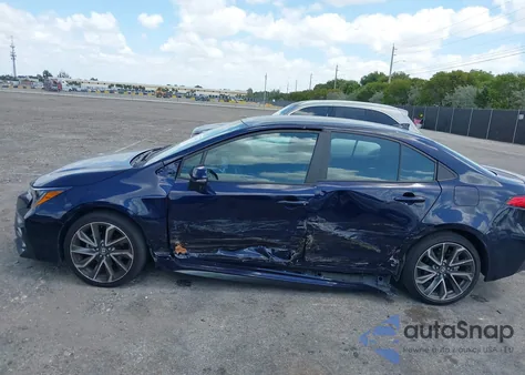 2022 Toyota Corolla Se from USA, damaged, VIN 5YFS4MCE7NP116448